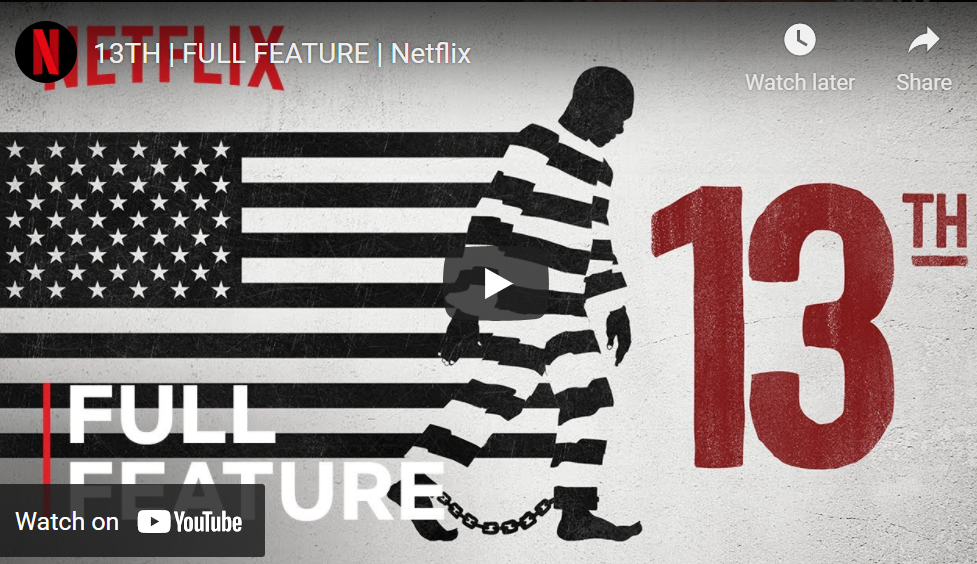 Watch 13th on YouTube