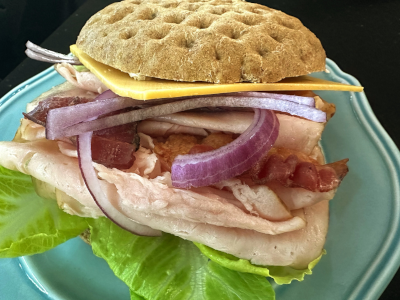 Chef Helena's Turkey Club Sandwich